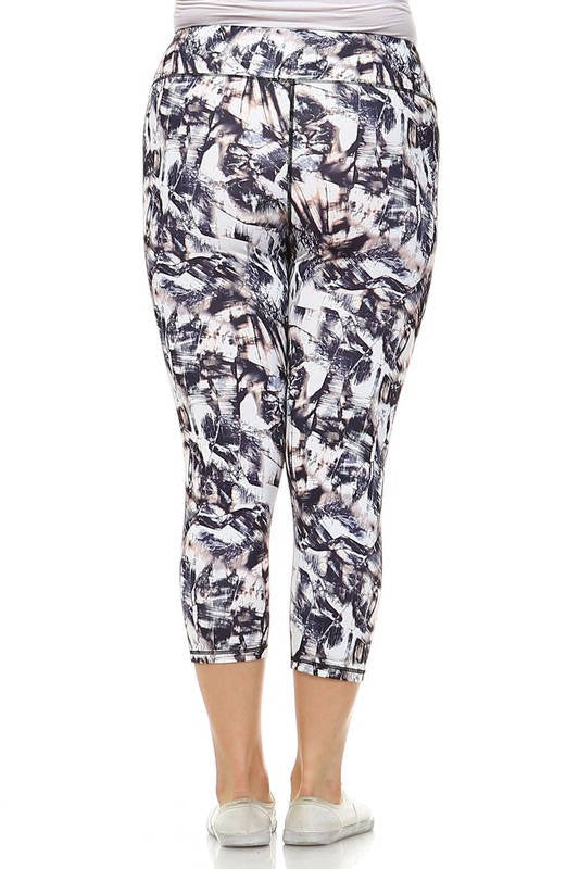 Abstract Leggings