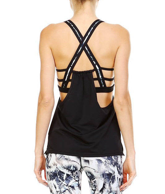 Womens Chic Workout Tank, Pilates Tank, Yoga Tank, Womens Fashion Tank