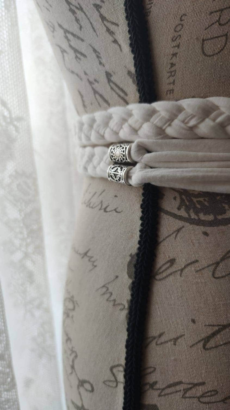 Handmade Braided Norse Belt: Viking Shieldmaiden Larp Costume