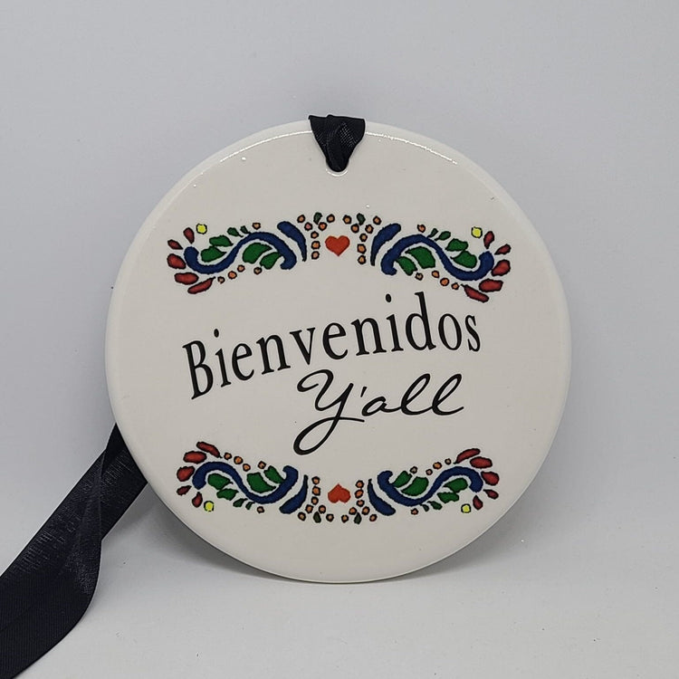 Sign Welcome, Bienvenidos Y'all Sign - different sizes to choose from
