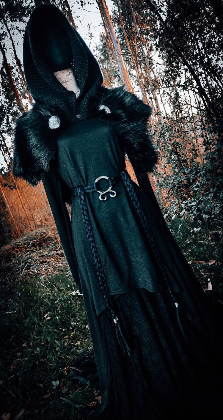 Plus Size Viking Belt: Braided Norse Pagan Larp Waist Band