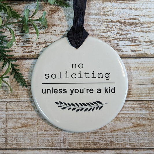 Sign Kids Welcome, No Soliciting Sign, Kid Friendly Sign, Housewarming Sign -  different sizes and styles available