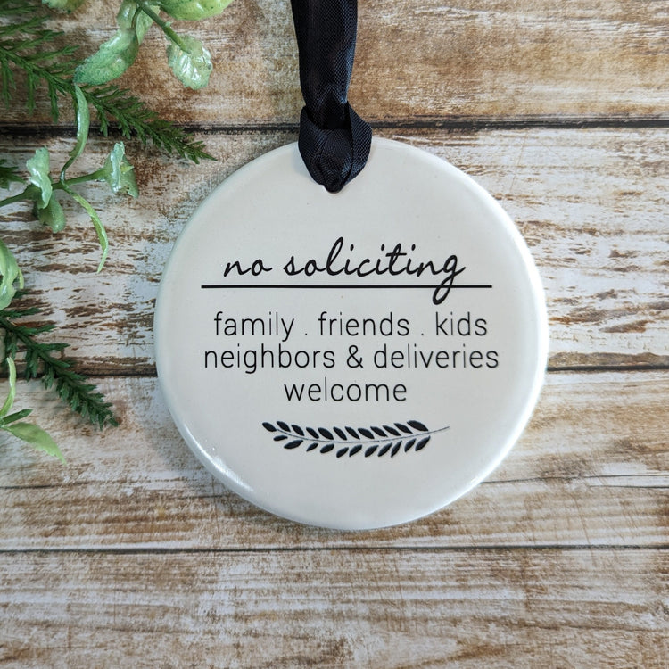 Sign Kids Welcome, No Soliciting Sign, Kid Friendly Sign, Housewarming Sign -  different sizes and styles available