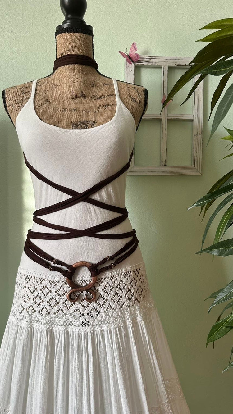 Norse Harvest Belt: Witch Harness, Troll Cross Original Belt