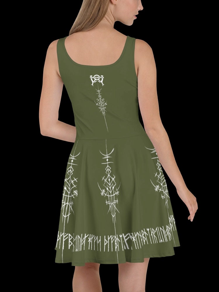 Norse Dress Full Set: Forest Witch, Troll Cross Belt, Shrug