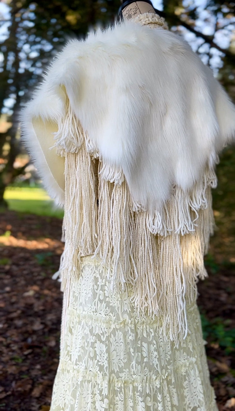 Alfheim Wedding Set, Norse Pagan Bridal Gown, Handfasting Outfit