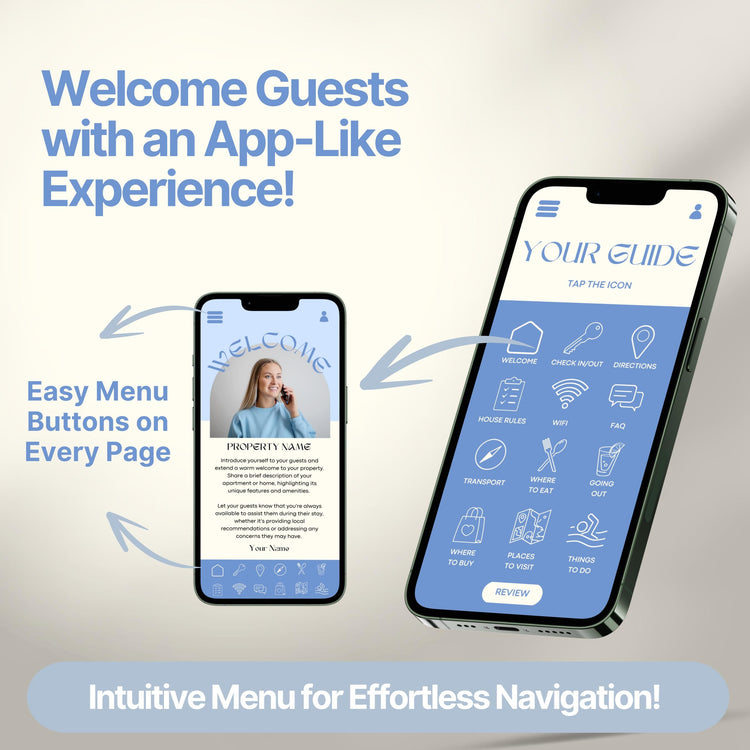 Airbnb Digital Welcome Book Template, Welcome Guide, Short Term Vacation Rental, Airbnb Guest Book, House Guide Cabin Manual, Host Guidebook