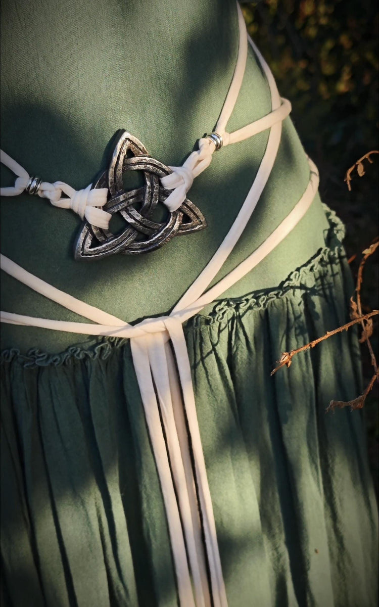 Celtic Triquetra Knot Belt: Handfasting Pagan Wedding