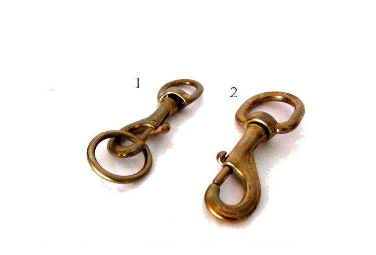 Bronze clasp. Metal clasp. Bronze keychain. Vintage keychain. Keychain clasp. Swivel clasp. Carabiner. Snap hook. Industrial chic.
