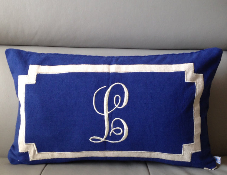 M11onogram Lumbar Pillow Cove
