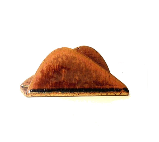 Farmhouse chic napkin holder. Letter holder. Napkin holder vintage. Mail holder. Holiday gift idea. Rustic ceramic napkin holder.