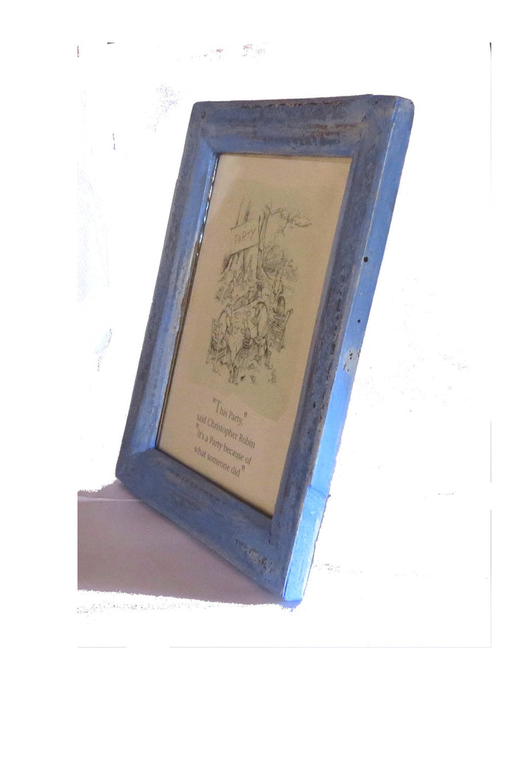 Winnie the pooh. Vintage wood frame. Pooh bear. Winnie the pooh nursery. Pooh quote. Vintage pooh. Classic pooh. Standing picture.