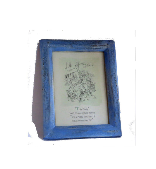 Winnie the pooh. Vintage wood frame. Pooh bear. Winnie the pooh nursery. Pooh quote. Vintage pooh. Classic pooh. Standing picture.