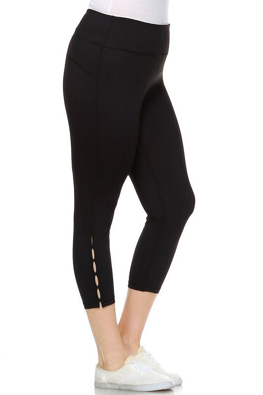 Black Workout Leggings, Chic Fashion Leggings, Womens Black Leggings, Plus Size Leggings,