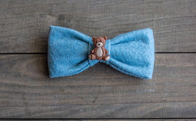Teddy Bear Dog Bow Tie, Teddy Bear Dog Bowtie, Teddy Bear, Dog Bowtie, Dog Bow Tie, Cat Bow Tie, Cat Bowtie, Winter Dog BowTie
