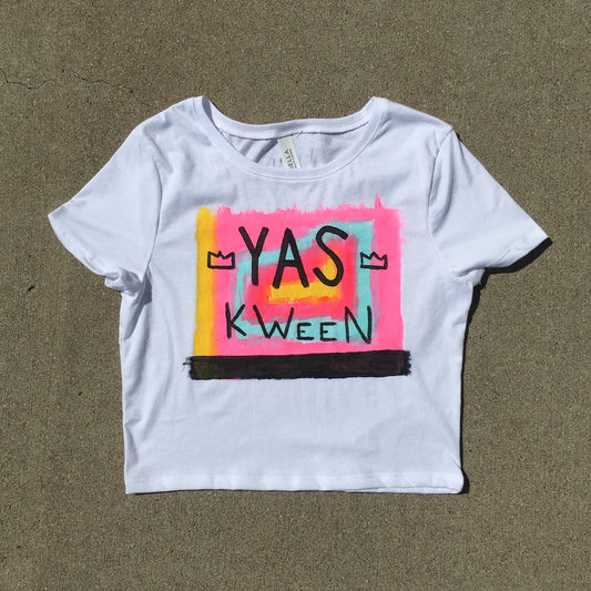 Yas Kween Broad City Crop Top Tee