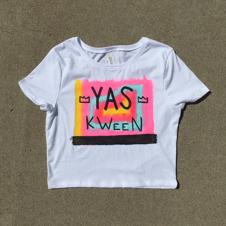 Yas Kween Broad City Crop Top Tee