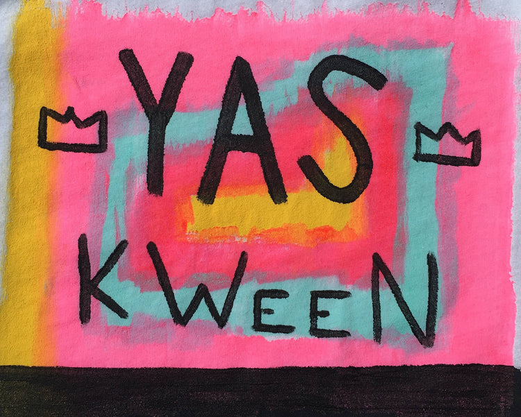 Yas Kween Broad City Crop Top Tee