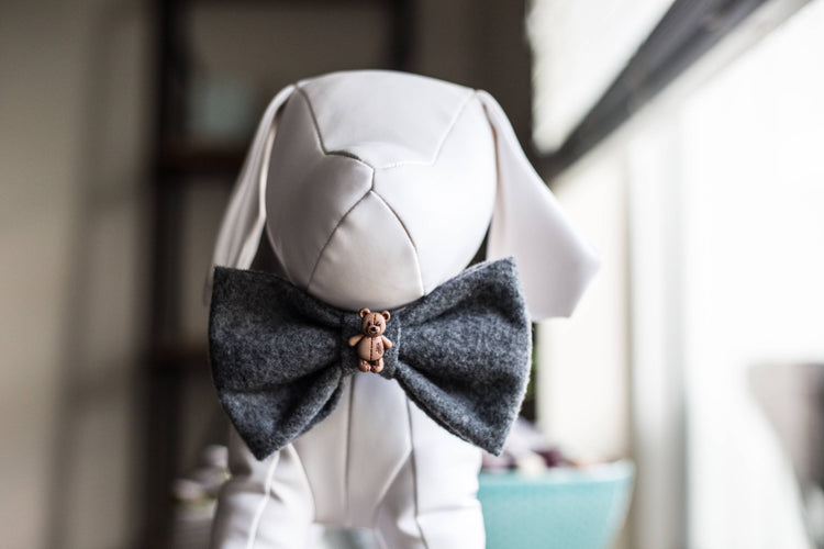 Teddy Bear Dog Bow Tie, Teddy Bear Dog Bowtie, Teddy Bear, Dog Bowtie, Dog Bow Tie, Cat Bow Tie, Cat Bowtie, Winter Dog BowTie