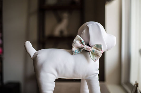Tribal Feathers Dog Bow Tie, Bowtie, Bow Ties,  Cat Bowtie, Fall Dog Bow Tie, Winter Dog Bow Tie