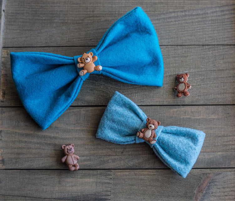 Teddy Bear Dog Bow Tie, Teddy Bear Dog Bowtie, Teddy Bear, Dog Bowtie, Dog Bow Tie, Cat Bow Tie, Cat Bowtie, Winter Dog BowTie