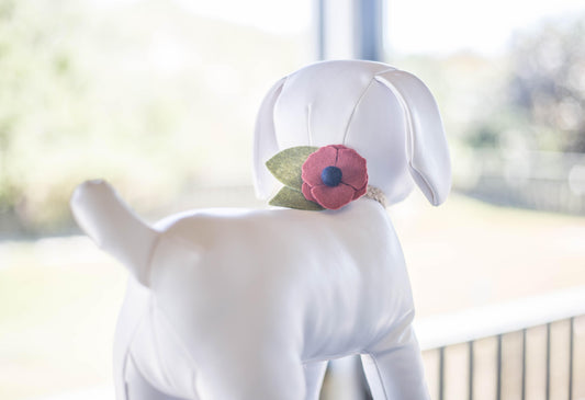 Dog Collar Flower Collar Flower For Dogs Dog Collar Collar Flower Wedding Flowers Pet Accessories Floral Dog Collar Girl Dog Collar
