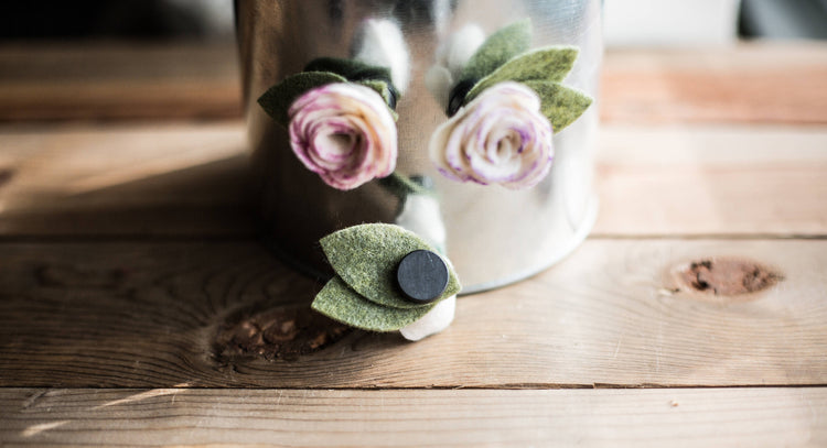 Flower Magnets, Felt Flower Magnets, Home Decor, Farm House Decor, Office Decor, Gifts For Teachers, Flowers, Stocking Stuffer, Christmas