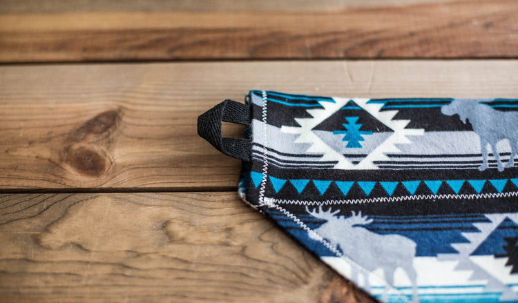 READY TO SHIP-Dog Bandana, Slip Over The Collar Bandana, Cat Bandana, Aztec Bandana, Moose Bandana, Aztec Dog Bandana, Boy Dog Bandana