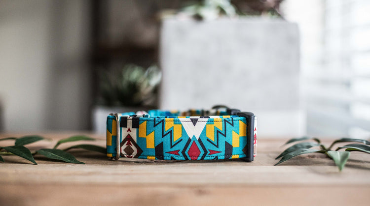 Dog Collar | Aztec Dog Collar | Tribal Dog Collar | Boy Dog Collar | Boho Dog Collar | Southwest Dog Collar