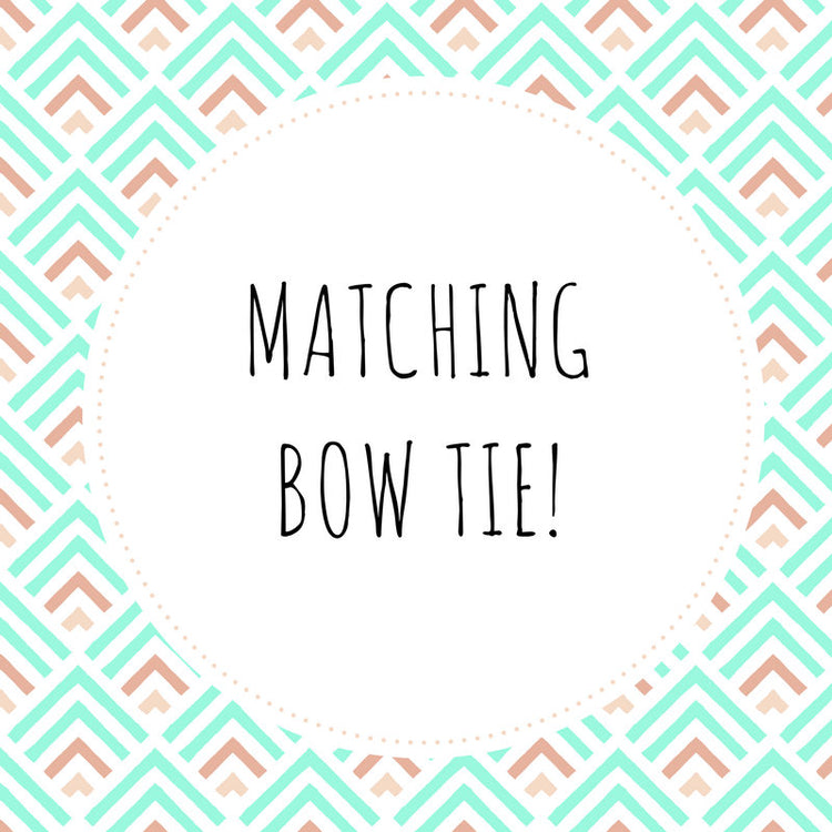 Add-On Matching Bow Tie with your Collar