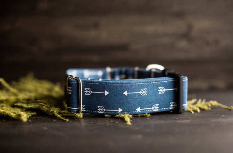 Dog Collar | Dog Leash | Collar Leash Set | Collar and Leash Set | Boy Dog Collar | Blue  Dog Collar | Navy Dog Collar | Boho Dog Collar
