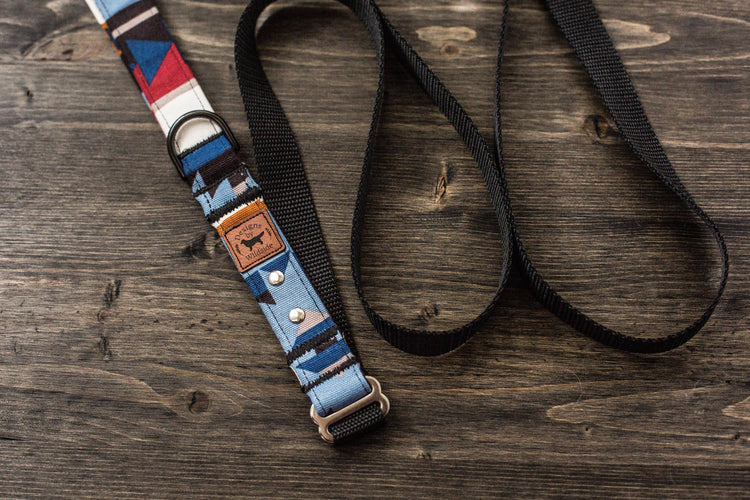 Dog Collar | Dog Leash | Dog Lead | Collar Leash Set | Collar and Leash Set | Tribal Dog Collar | Boy Dog Collar | Aztec Dog Collar