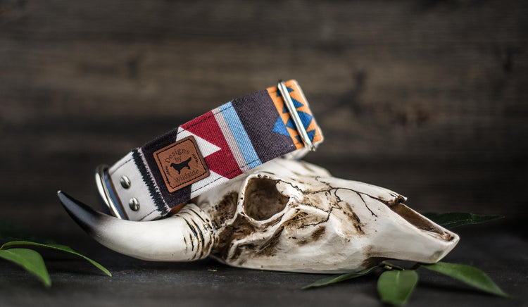 Boy Dog Collar | Dog Collar  | Tribal Dog Collar | Aztec Dog Collar | Blue Dog Collar | Boho Dog Collar | Southwest Dog Collar Puppy Collar