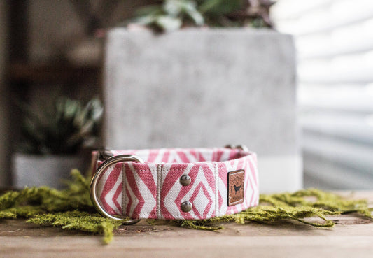 Dog Collar | Aztec Dog Collar | Tribal Dog Collar | Girl Dog Collar | Pink Dog Collar | Boho Dog Collar | Southwest Dog Collar