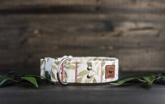Floral Dog Collar Flower Dog Collar Dog Collars Boho Dog Collar Female Dog Collar Girl Dog Collar Custom Collar Personalized Collar