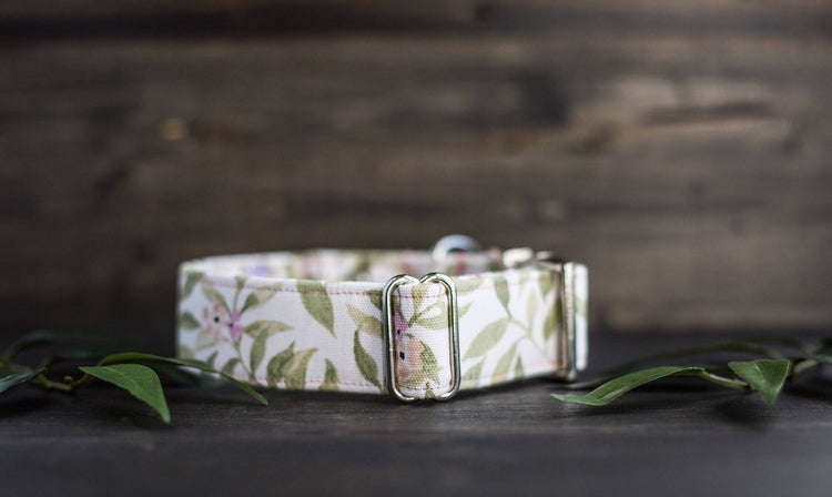 Floral Dog Collar Flower Dog Collar Dog Collars Boho Dog Collar Female Dog Collar Girl Dog Collar Custom Collar Personalized Collar