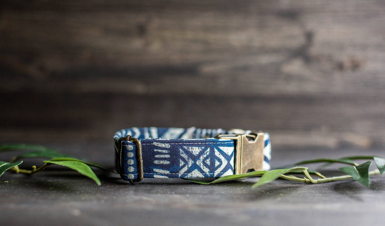 Boy Dog Collar | Dog Collar  | Tribal Dog Collar | Aztec Dog Collar | Blue Dog Collar | Boho Dog Collar | Southwest Dog Collar | Male Collar