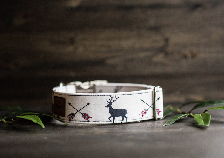 Dog Collar Boy Dog Collar Adventure Dog Collar Woodland Dog Collar Bear Dog Collar Deer Dog Collar Wolf Collar Fox Collar Male Dog Collar