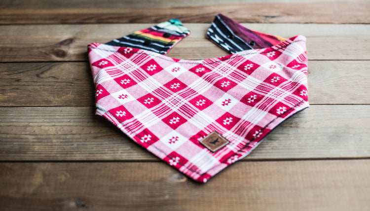 Dog Bandana Dog Collar Over The Collar Bandana Snap On Bandana Boy Dog Bandana Tribal Bandana Aztec Dog Bandana Pet Accessories Pet Bandana