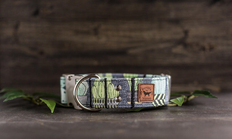 Dog Collar | Succulent Dog Collar | Cactus Dog Collar | Boho Dog Collar | Plants Dog Collar | Cat Collar | Girl Dog Collar | Boy Dog Collar