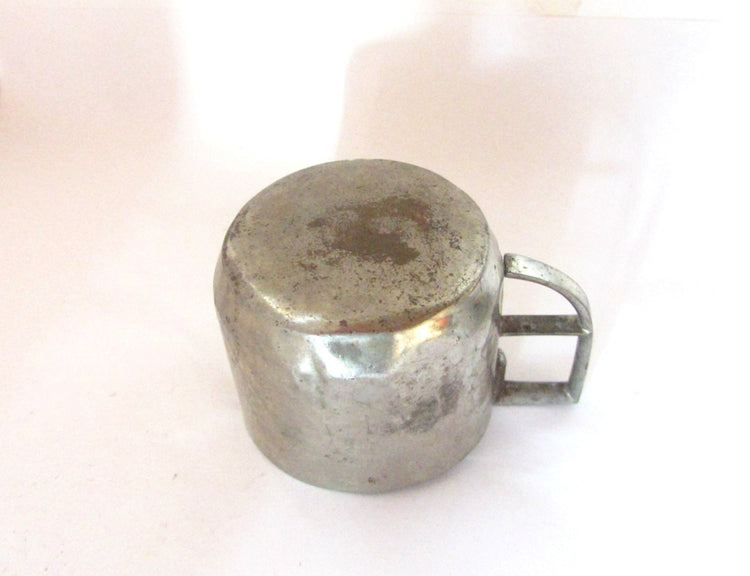 Glass holder. Vintage glass holder. Silver cup. Metal holder. Metal cup. Tea glass holder. Copper cup. Silver plated copper podstakannik.