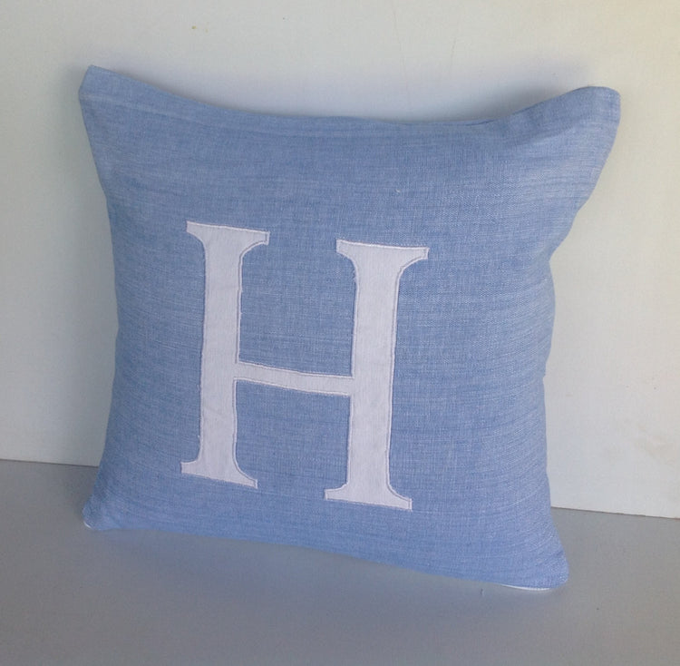Monogram pillows for kids, Nursery Decor, Boys Nursery Monogram Pillow Cover Dorm Decor Monogrammed Pillows  Alphabet Pillow