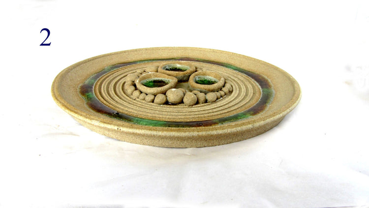 Pottery handmade. Hanging plates. Ceramic plates. Decorative plates. Pottery plates. Ceramic hanging brown plates. Holiday gift ideas.