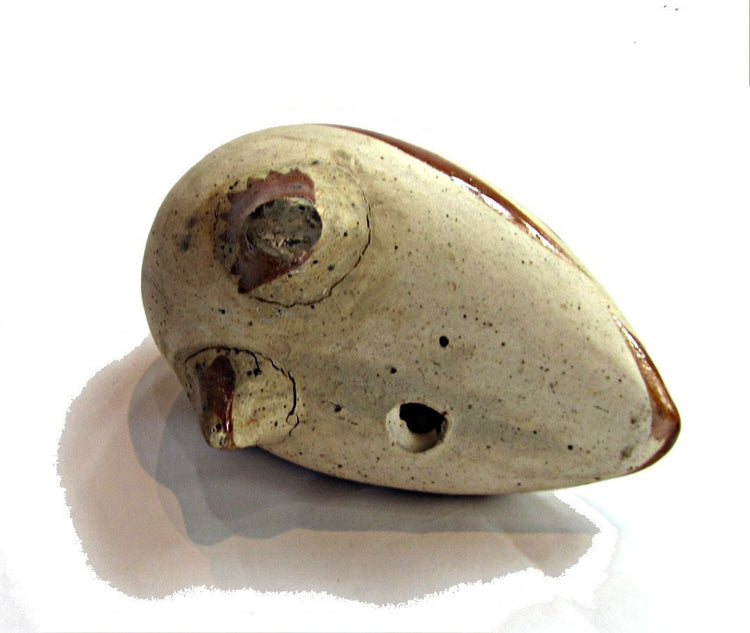 Ceramic bird. Pottery bird. Mexican pottery. Naive art. Hand painted pottery. Dove ornament. Ceramic dove. Tonala pottery. Tonala bird.