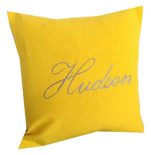 Yellow Home Decor Gifts, Shabby Chic Home Decor,Personalized Yellow Pillows, Yellow Decorative Pillow Covers, Yellow Designer Pillows