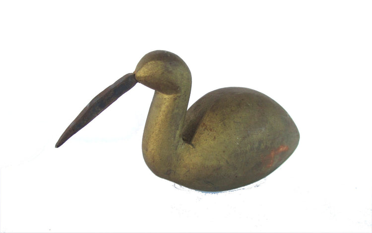 Bird decoration. Wood bird. Shelf decor. Office desk decor. Hand carved wood. Wooden bird. Shelf decoration. Wooden ornament. Metal beak.