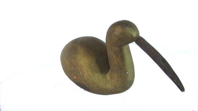 Bird decoration. Wood bird. Shelf decor. Office desk decor. Hand carved wood. Wooden bird. Shelf decoration. Wooden ornament. Metal beak.