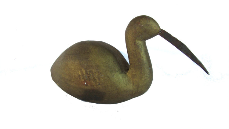 Bird decoration. Wood bird. Shelf decor. Office desk decor. Hand carved wood. Wooden bird. Shelf decoration. Wooden ornament. Metal beak.