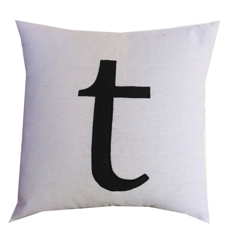 White Monogram Decor, White Persoanlized Monogram Pillows 18" x18" White Cotton Pillows Custom Made