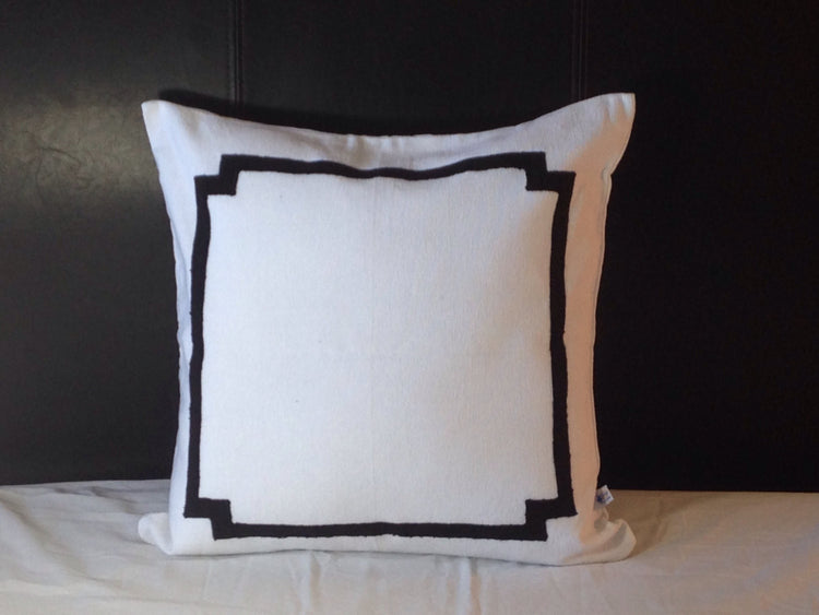 Border Pillows, Home Decor, Bedroom decor, Border Pillow Cover,Pillows with borders,